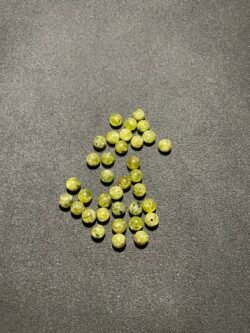 Perle 6 mm Péridot d Afghanistan