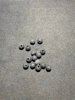 Perle 6 mm Pierre de Lave d Islande