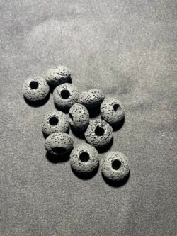 Perle 11/16 mm Pierre de Lave d Islande