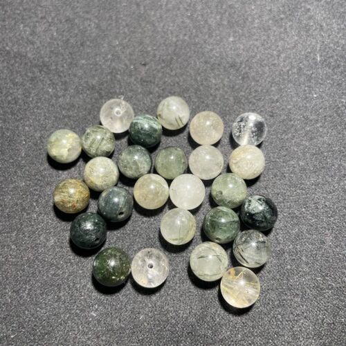 IMG_6293 Perle 8 mm Quartz Tourmaline Vert du Brésil