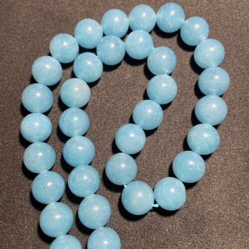 Perle 10 mm Quartz Bleu du Brésil