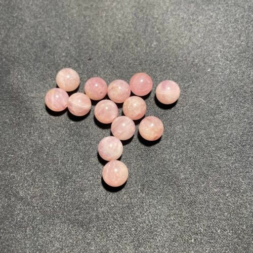 IMG_6296 Perle 8 mm Quartz Rose de Madagascar