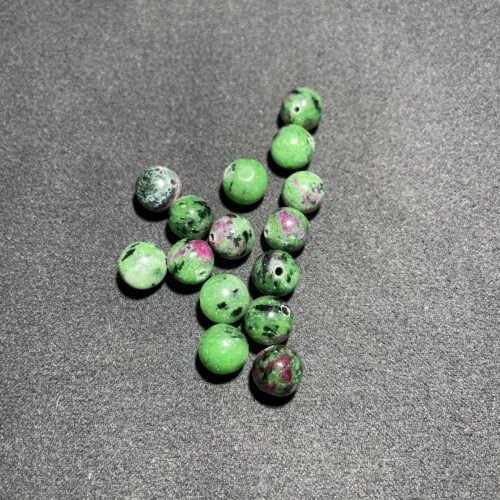 IMG_6302 Perle 8 mm Rubis Zoisite d Inde