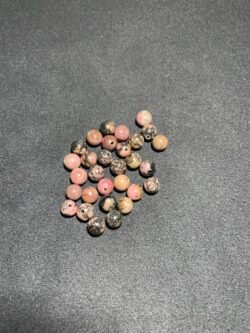 Perle 6 mm Rhodonite de Russie