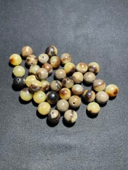 Perle 10 mm Septaria de Madagascar