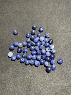 Perle 6 mm Sodalite des USA