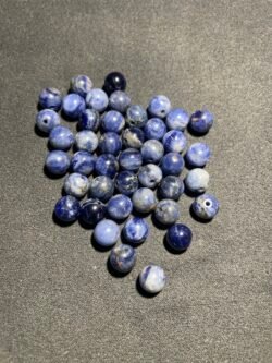 Perle 8 mm Sodalite des USA