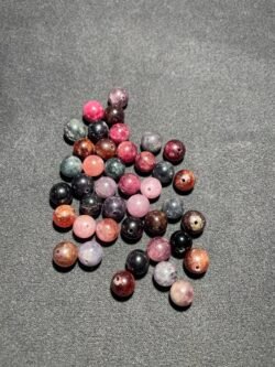 Perle 8 mm Spinelle Rose du Sri Lanka