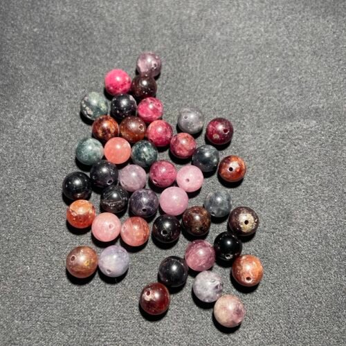 IMG_6317 Perle 8 mm Spinelle Rose du Sri Lanka