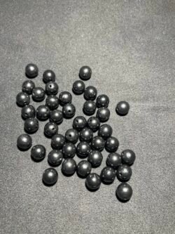 Perle 8 mm Shungite de Russie (Carélie)