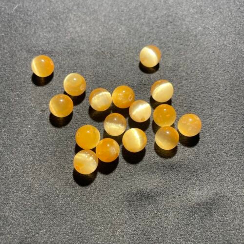 IMG_6324 Perle 8 mm Sélénite Orange du Brésil