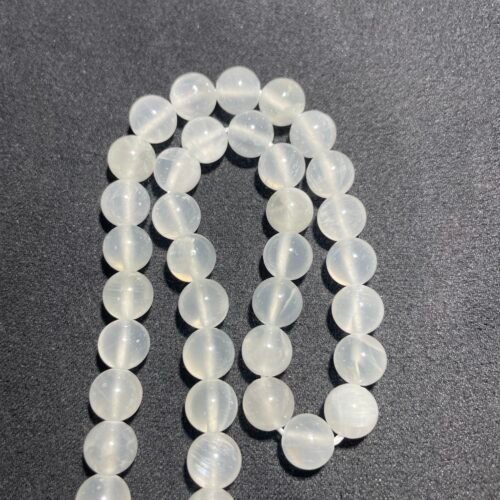 IMG_6329 Perle 8 mm Sélénite Blanche du Mexique