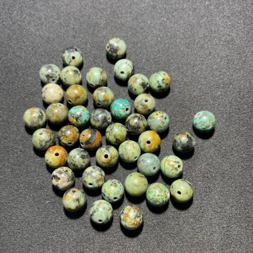 IMG_6340 Perle 8 mm Turquoise Africaine