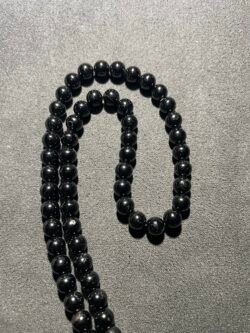 Perle 6 mm Tourmaline Noire du Brésil