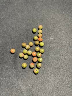 Perle 6 mm Unakite d Autriche