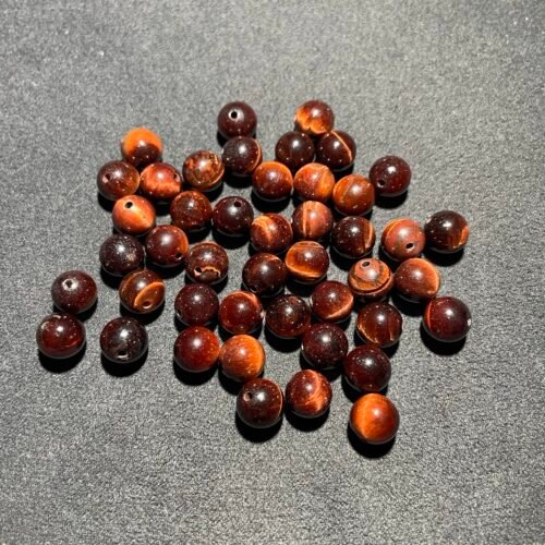 Perle 8 mm Œil de Taureau Traité d Afrique du Sud