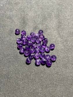 Perle 6 mm Améthyste de Madagascar