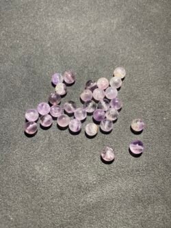 Perle 8 mm Améthyste Lavande du Brésil