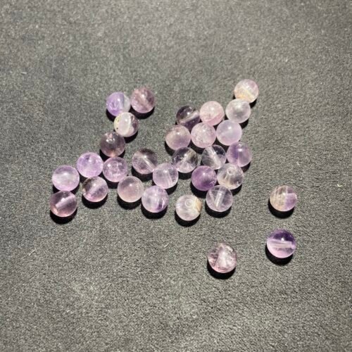 Perle 8 mm Améthyste Lavande du Brésil