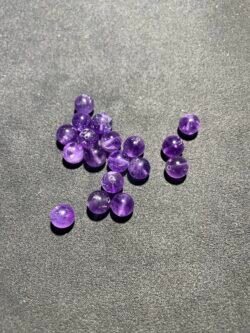Perle 8 mm Améthyste du Brésil