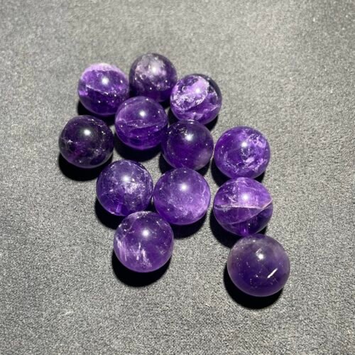 Perle 16 mm Améthyste du Brésil