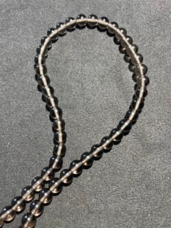 Perle 6 mm Obsidienne Larme d Apache des USA