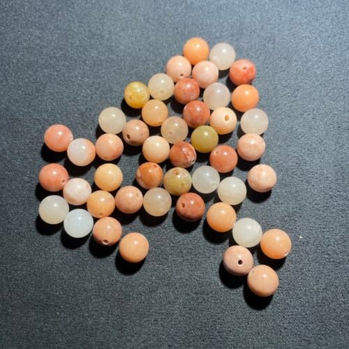 Perle 8 mm Aventurine Rose du Brésil