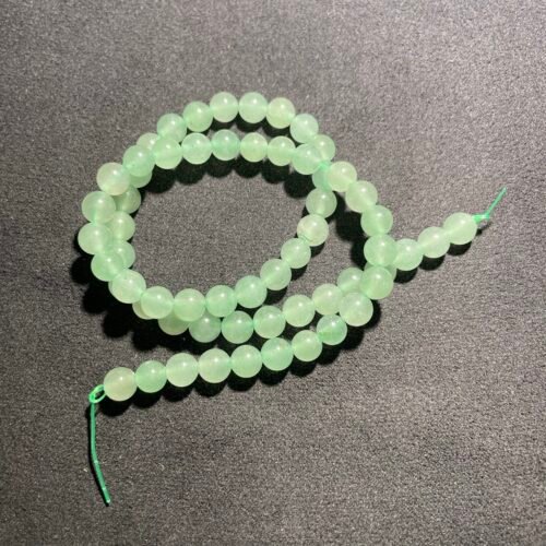 Perle 6 mm Aventurine Verte du Brésil