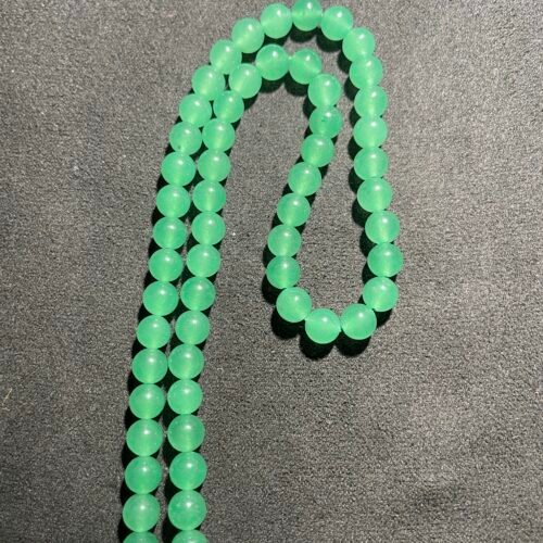 Perle 6 mm Aventurine Verte Foncé du Brésil