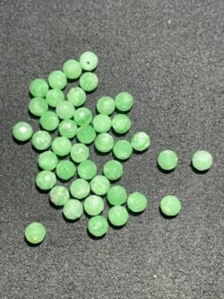 Perle Faceté 4 mm Jade Vert de chine