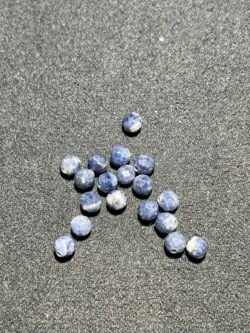 Perle Faceté 4 mm Saphir d Inde