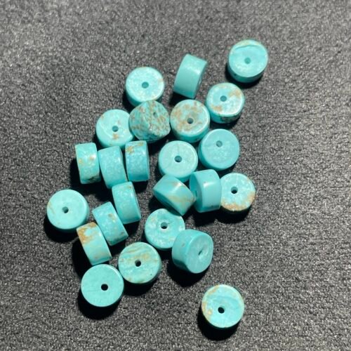 Perle Heishi 6 mm Turquoise des USA