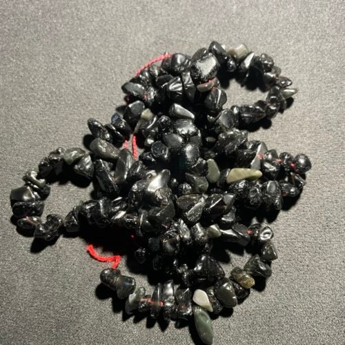 Perle Chips Obsidienne Noire du mexique