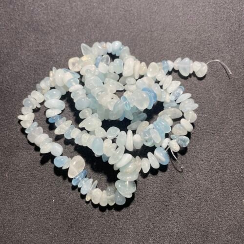 Perle Chips Aigue Marine de Madagascar