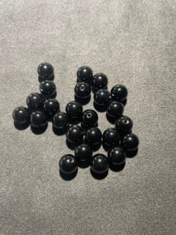 Perle 8 mm Onyx Noir d Inde
