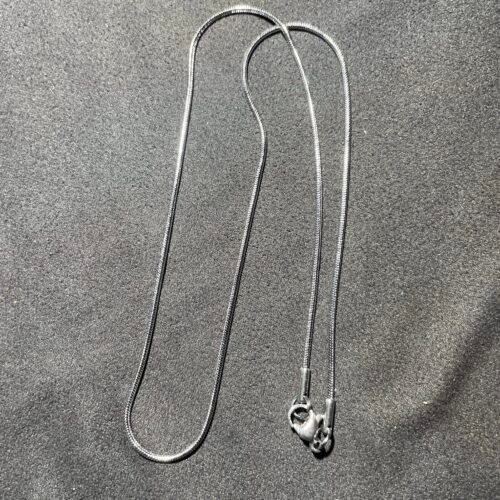 IMG_2113 Chaîne Serpent Plaqué Argent