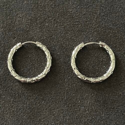 Paire d Anneau Acier Inoxydable pour Boucles d Oreilles