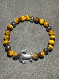 IMG_6956 Bracelet Ancre Marine Œil de Tigre