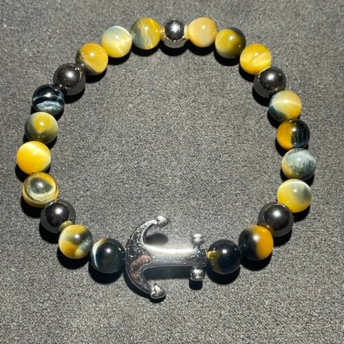 IMG_6958 Bracelet Ancre Marine Œil de Tigre Blanc