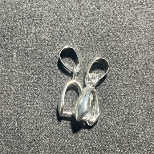 Bélière en Métal Argenté