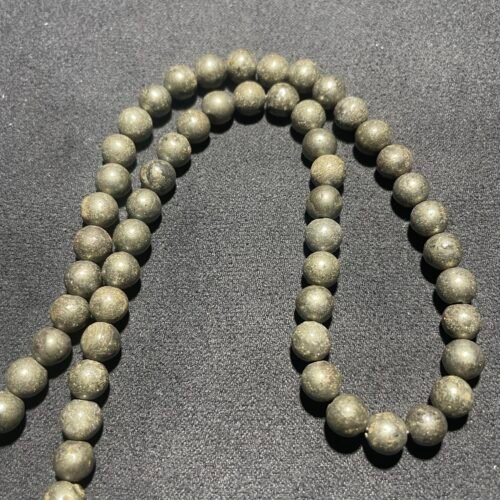 Perle 6 mm Pyrite de Chine