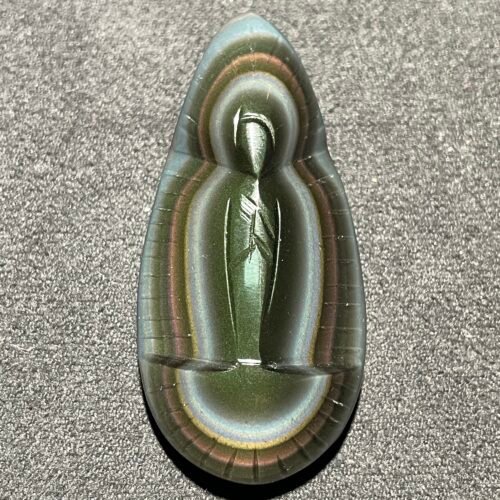 Pendentif Guadalupe en Obsidienne Œil Céleste