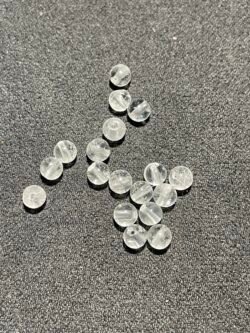 Perle 4 mm Cristal de Roche du Brésil