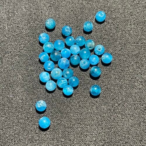 Perle 4 mm Apatite du Brésil