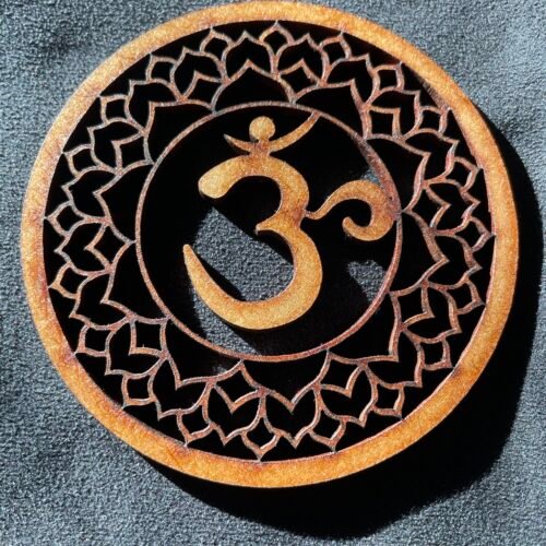 Disque de Bois Naturel Aum