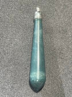 Pendentif Pendule en Jaspe Vert