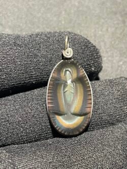 Pendentif Guadalupe en Obsidienne Œil Céleste