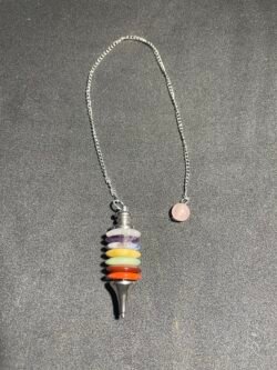 Pendule 7 Chakras Disques