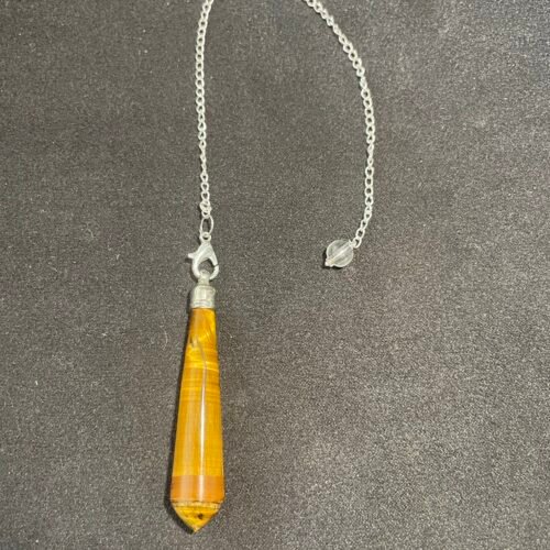 Pendule en Œil de Tigre