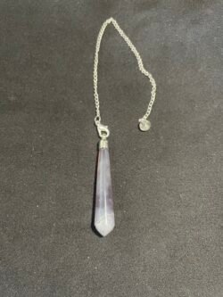 Pendule en Calcédoine Pourpre